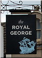 The Royal George name sign, Thornbury