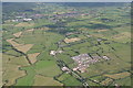 River Yeo east of Hewish: aerial 2020