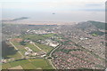 Weston Super Mare and Brean Down: aerial 2020 (1)