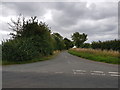 Road to Upton Snodsbury from Peopleton road