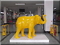 Yellow elephant, Elephant and Castle Shopping Centre