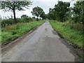 Chapel Hill Lane heading in the direction of Wreay