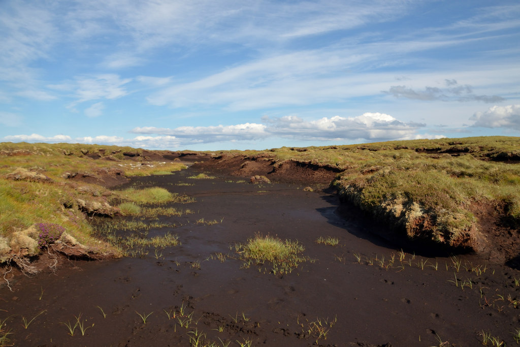 Moorland Peat Bog near Loch na Faic,... © Andrew Tryon :: Geograph ...