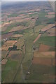 River Bain and Horncastle Canal east of Roughton: aerial 2020