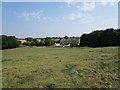 SP9292 : Grass field and Kirby Hall by Jonathan Thacker