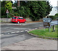 Symonds Yat (West) direction sign, Whitchurch