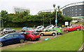 Car park at Victoria Hospital, Kirkcaldy