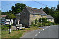 Road junction at Swallowcliffe