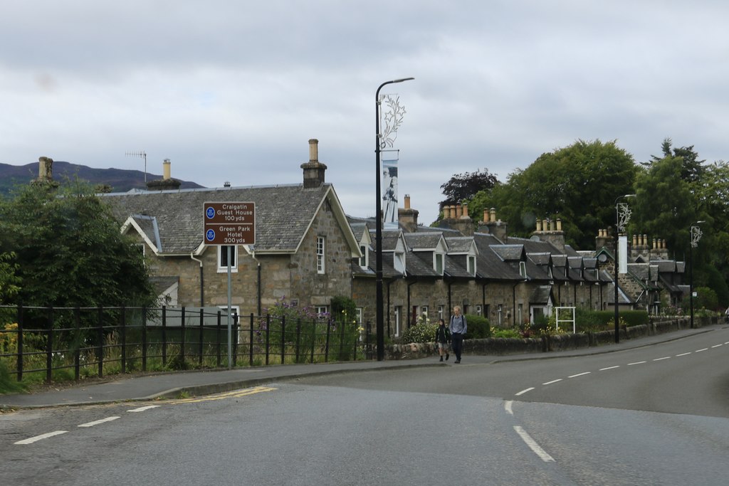 141-157 Atholl Road, Pitlochry © Andrew Abbott :: Geograph Britain and ...