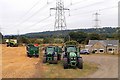 Combine & tractors, Heddon Low Farm