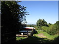 Farmyard entrance, Twyn-y-waste