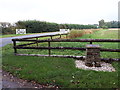 Memorial by the road to Black Bourton