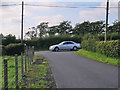 Minor junction on the A723 near Limekilnburn