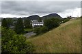 Looking down on Blaenau Road