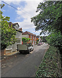 TL6741 : Steeple Bumpstead: Church Street and The Red Lion by John Sutton