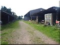 NT9504 : Barns at North Sharperton by Oliver Dixon