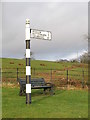 NY6366 : Signpost, Gilsland by Adrian Taylor