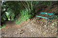 SX9363 : Seat, Manor Gardens by Derek Harper