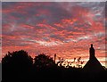 Suburban sunset, Faversham