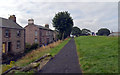 Path on top of the town walls, Berwick