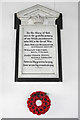 TM3164 : Cransford Great War Memorial by Adrian S Pye