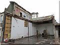 Demolition of the former Longcross House in Cardiff