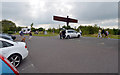 NZ2657 : Car Park, The Angel Of The North by habiloid