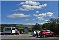 Garden centre car park at Wimberryhill