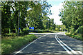 A415 Standlake Road towards Witney