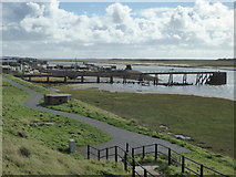 SD1967 : Walney Channel and Jetty, Barrow-in-Furness by Chris Allen