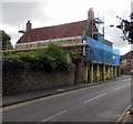 Castle Street scaffolding, Thornbury