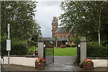 NX4355 : Entrance to Park & Gardens, Wigtown by Billy McCrorie