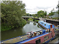 Boats moored by B&Q, River Nene