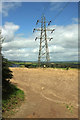 Pylon near Crabadon Cross