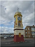 TQ7307 : The clock tower at Bexhill by Marathon