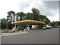SU1542 : Petrol station near Amesbury by Malc McDonald