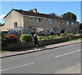 Row of houses, Four Ash Street, Usk