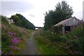 NJ9956 : Plate layer's hut, Formartine and Buchan Railway by Richard Webb