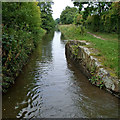 Site of former bridge near Macclesfield in Cheshire