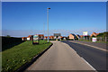 Roundabout on Hollygate Lane