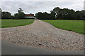 Gravel path entrance in Roe Green