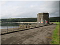 ST4453 : Intake tower at Cheddar reservoir by Malc McDonald