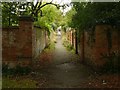 Footpath from the recreation ground