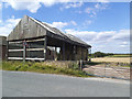 Dutch barn at Peartree Farm