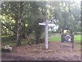 Signpost, The Walled Garden