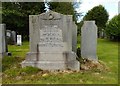 NS5572 : Bostock gravestone, New Kilpatrick Cemetery by Richard Sutcliffe