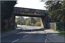 TQ5738 : Railway Bridge over A26 by N Chadwick
