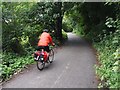 Cyclist on the Trans Pennine Trail