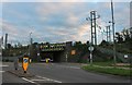 Bridge under the railway by Sundon Park Road, Luton