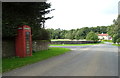 K6 telephone box near East Lodge